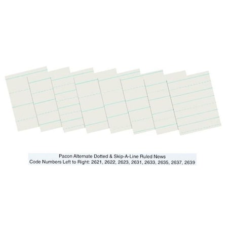 Pacon Corporation Pacon Corporation Pac2623 Ruled Newsprint Reams 1/2 Inch X 1/4 Inch PAC2623